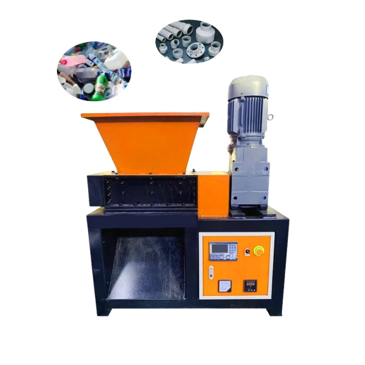 20hp Small Plastic Waste PET Bottle Crusher Plastic Shredder Machine