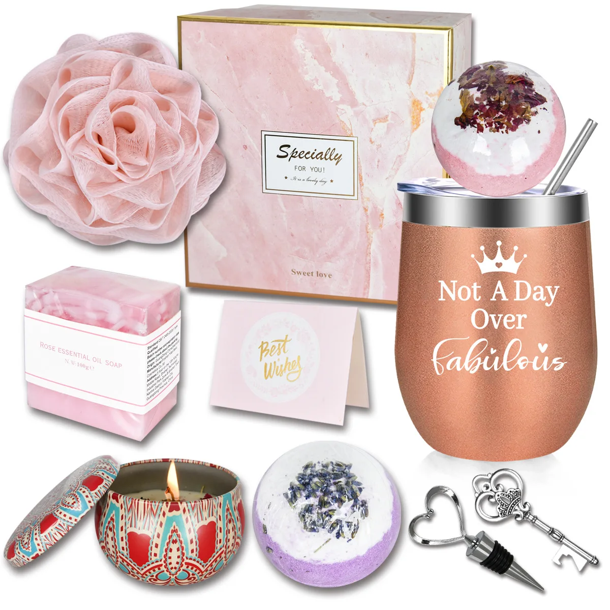 Popular Christmas Gadgets Ladies Bath Set Bath Supplies Gift Souvenir Items Promotional Products Ideas Gifts Anniversary Gift