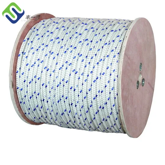 Полиамидная плетеная веревка 40 мм, нейлоновая буксировочная веревка/швартовая веревка