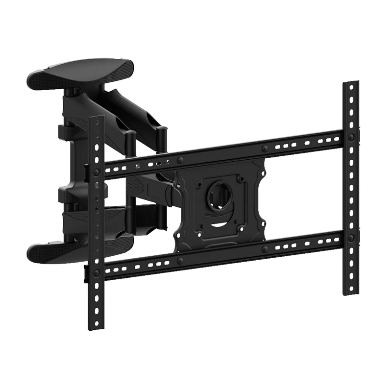 Most 32-70 Inch Flat Curved TVs, Up to VESA 600*400 6 arms Full Motion TV Wall Mount
