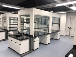 LAB050 Laboratory Benches and Cabinets with Chemical Resistance Counter Top Laboratory Furniture