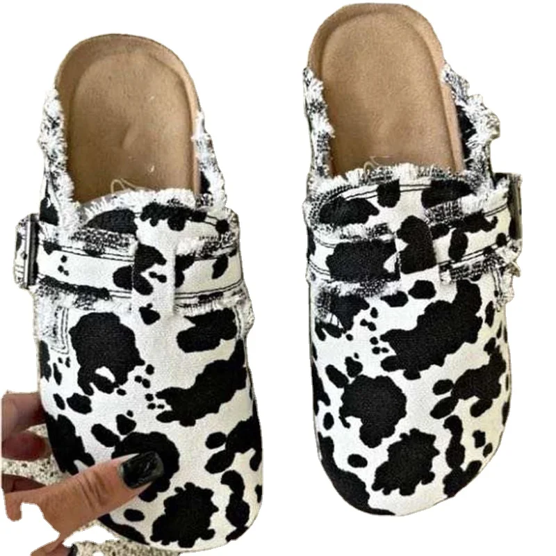 PU Upper Comfortable 2022 Casual Design Shoes Beach Cork Slippers Women Sandals Footwear