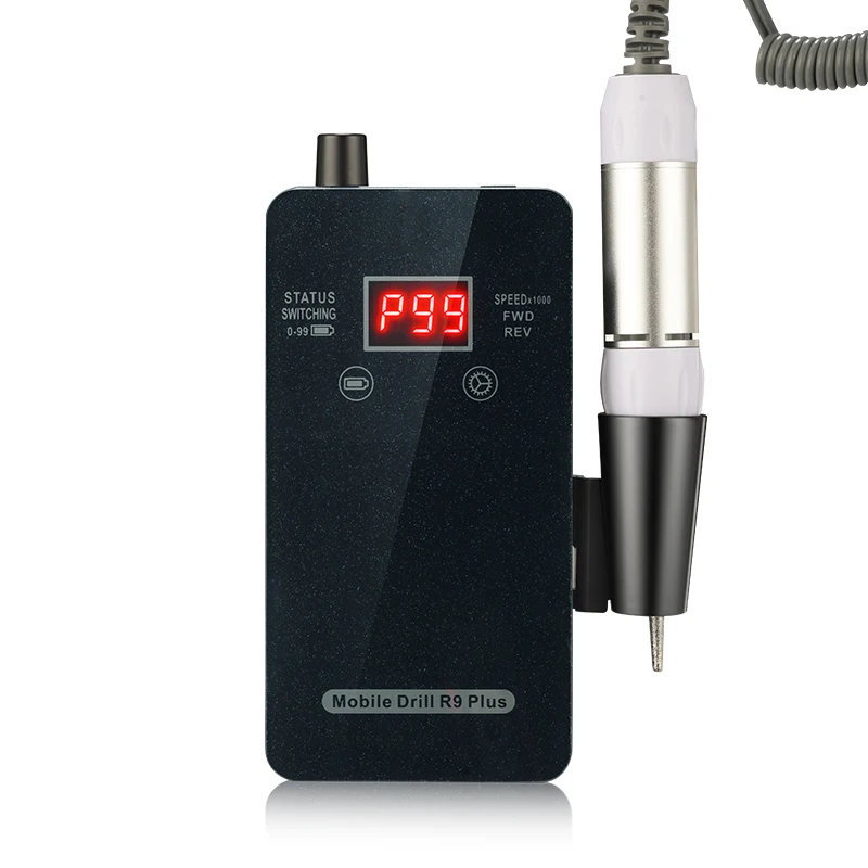 Private label Rechargeable 30000 RPM Wireless Cordless Nail drill nail machine portable professional