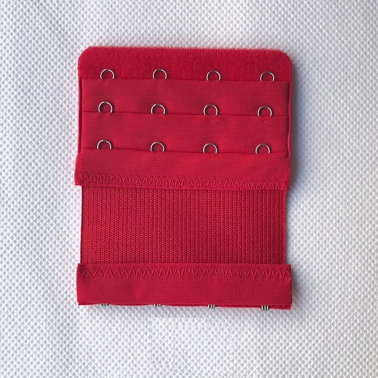 Bra extenders 3 rows 4 Hooks&Eyes Tape Elastic Bra Extender For Underwear Accessories