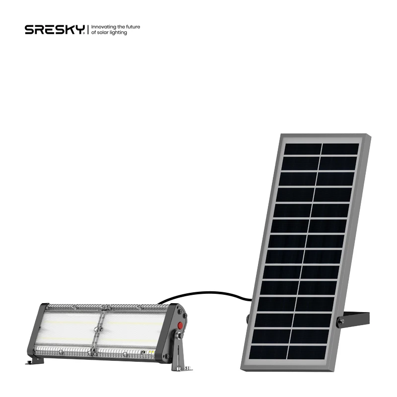 Sresky Solar flood lamp outdoor ip65 waterproof for billboard use with extension cable