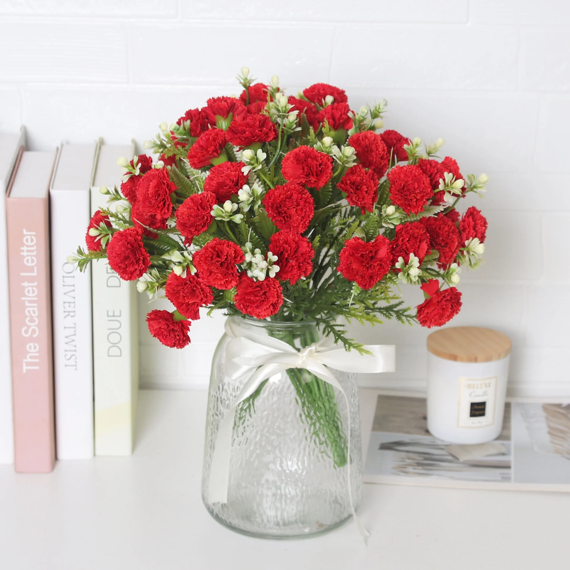 Wholesale Best Selling China Mini Cheap Artificial Flower Carnation