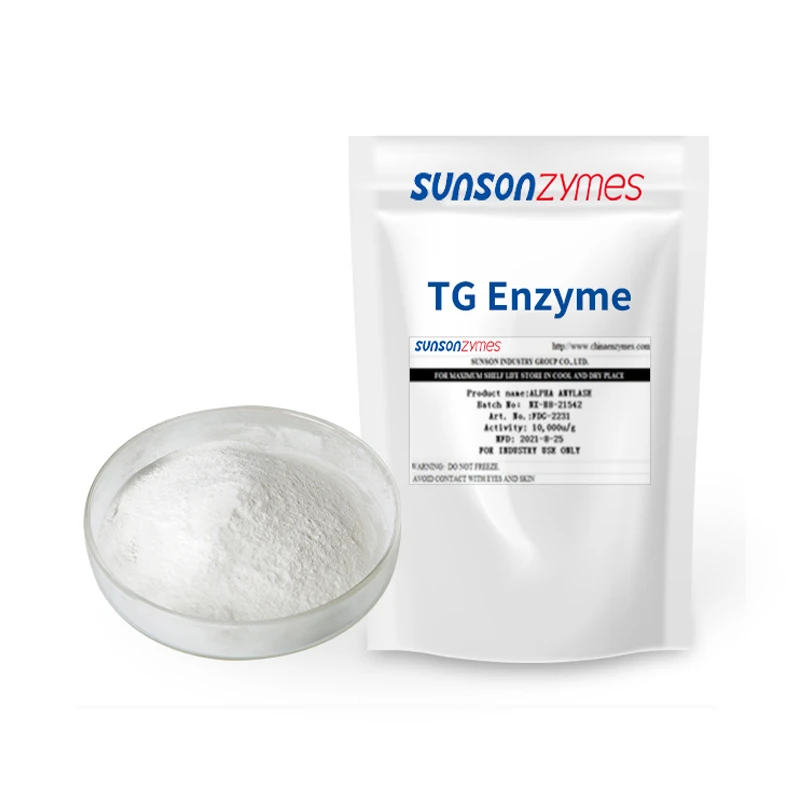 Sunsonzymes трансглутаминаза фермент трансглутаминаза TG клей для мяса для связывания белков