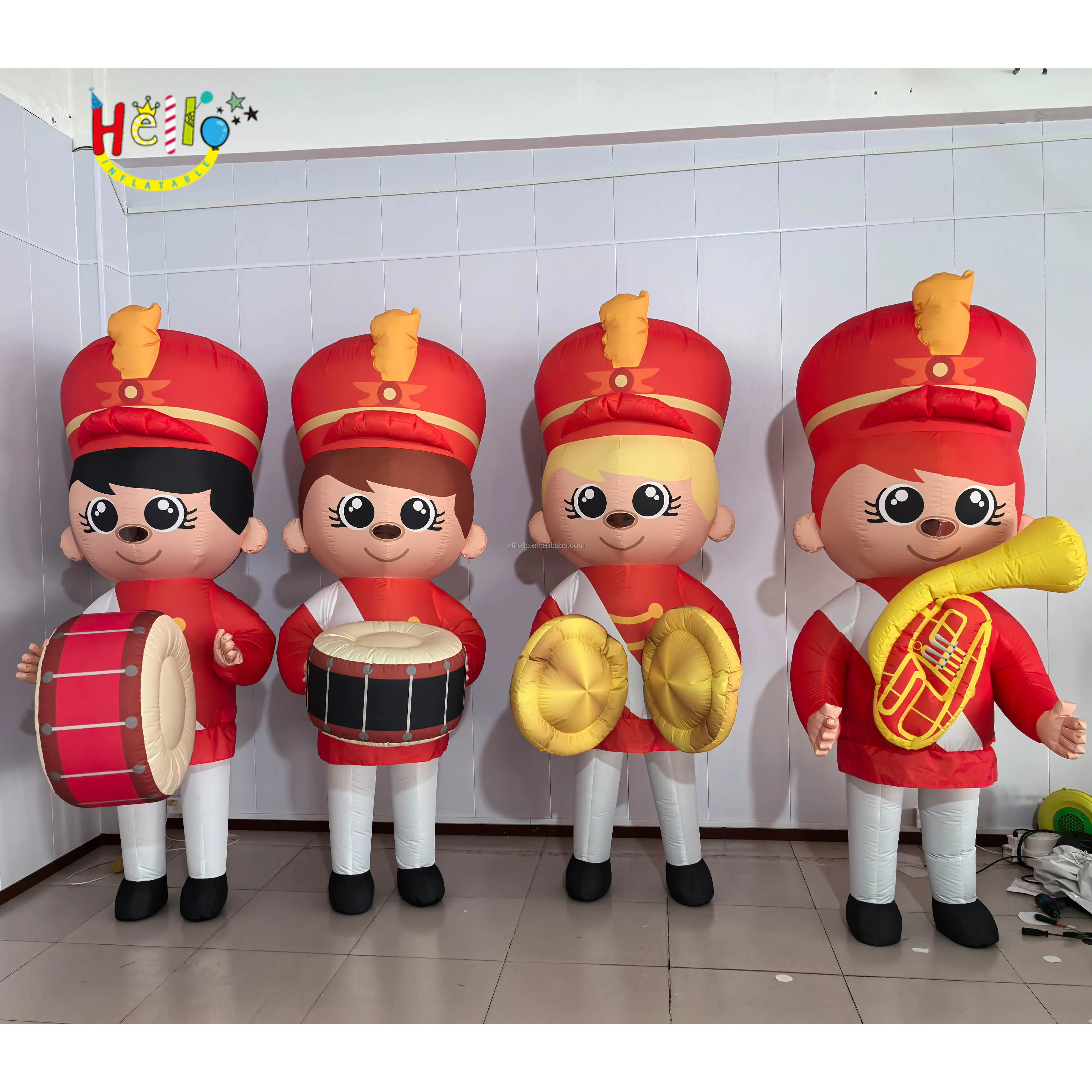 Festival City Parade Event Walking Inflatable Charater Costume Inflatable Band Walking Costume