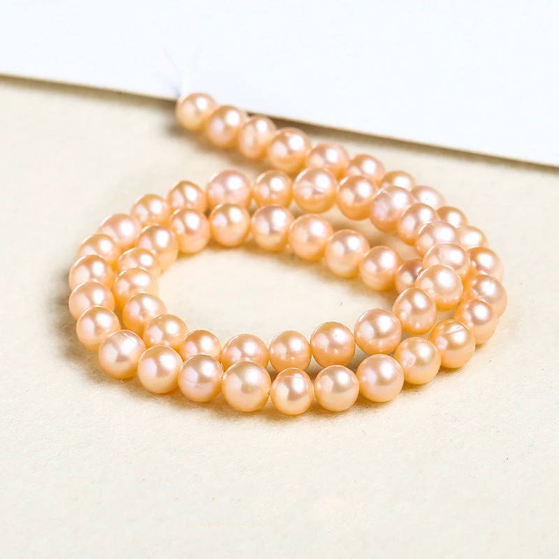 3-12mm Good Quality Natural Freshwater Pearl White pink Purple Freshwater Cultured Pearl for Jewelry Making