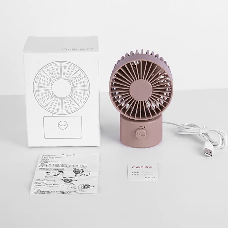 2019 HOT selling High Quality Usb Rechargeable super air cooler mini portable cell rotating fan