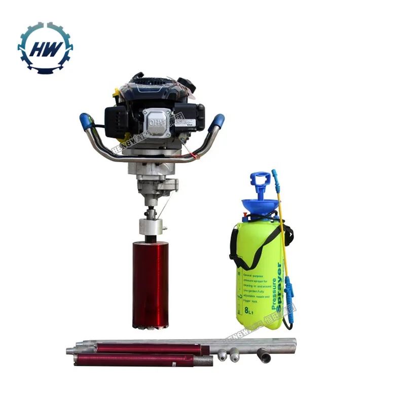 Backpack portable diamond core drill rig HW-B30