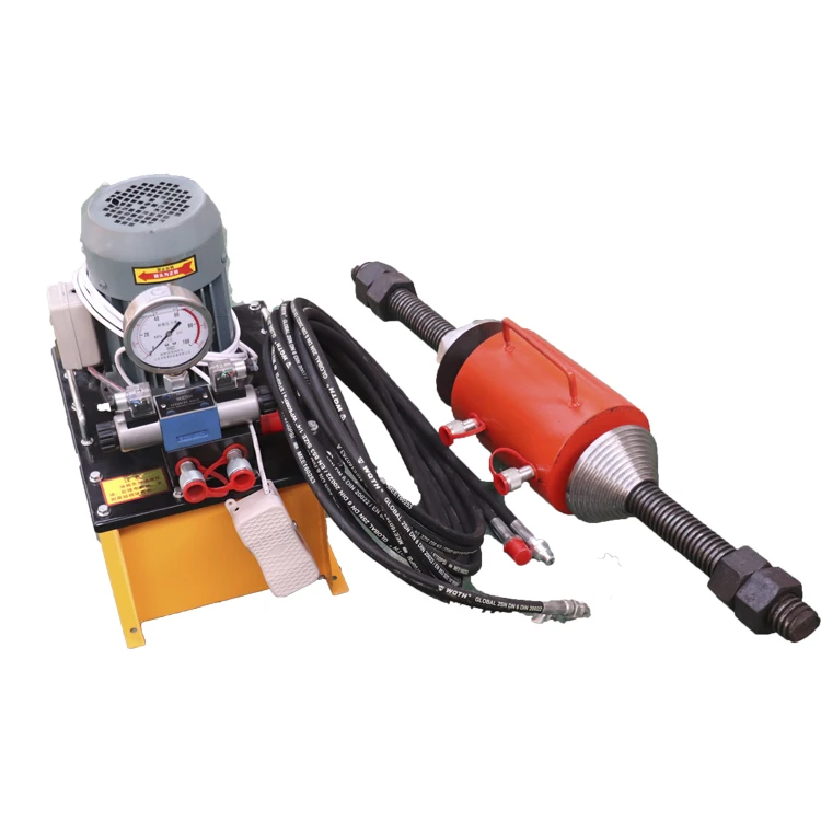 electric-hydraulic press boring and pressing bushing machine  excavator chain pressing and sleeve pressing integrated machine