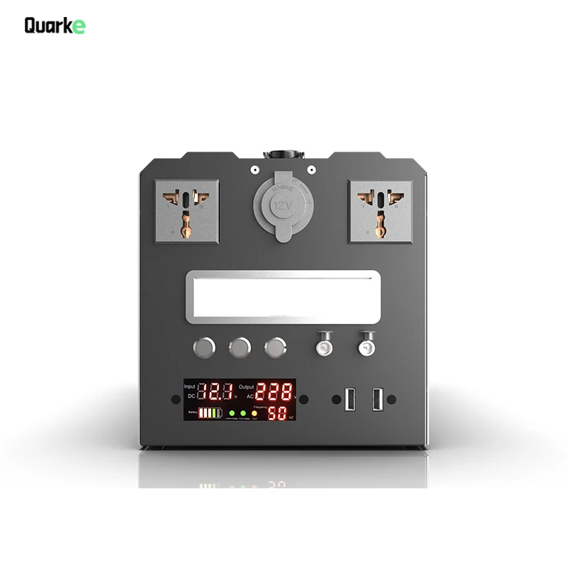 Portable Solar Power station Lithium ion Battery 220V 1000W 2000W Solar Generator For Outdoor Camping and Home Solar System