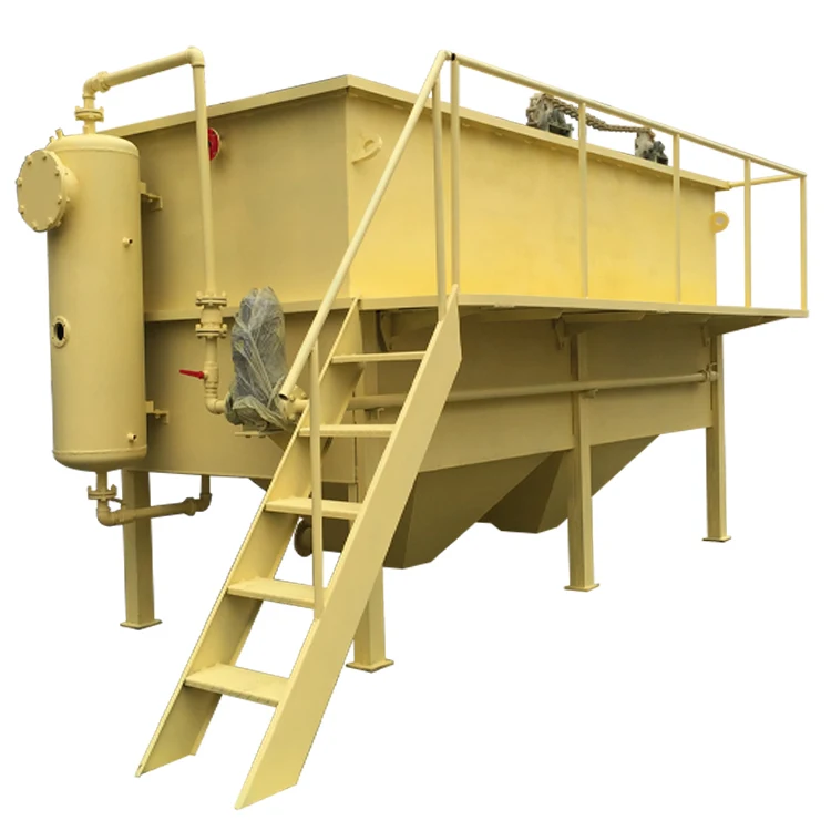 DAF Dissolved Air Flotation Machine, OiI- Water Separator Printing And Dyeing Wastewater Treatment