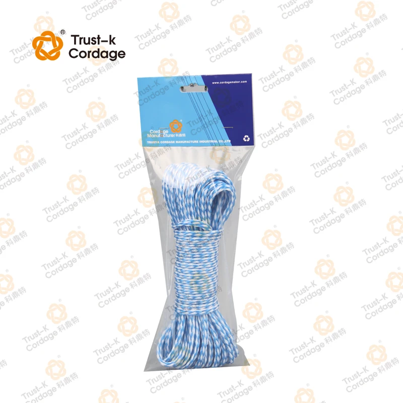 skiing rope/ pp hollow braid rope