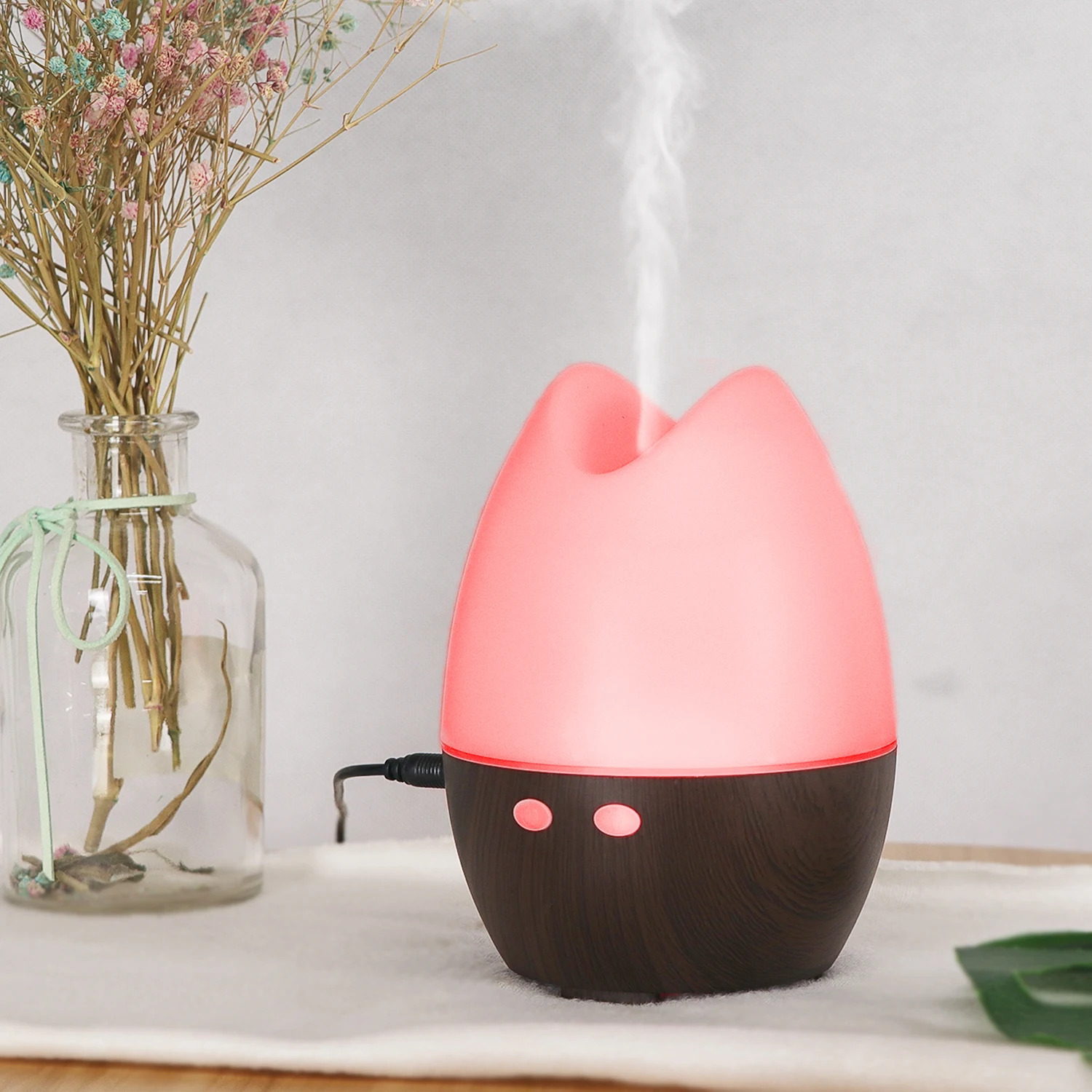Wholesale Shark mouth Design Ultrasonic Essential Oils  Cool Mist Humidifier Aromatherapy Diffuser