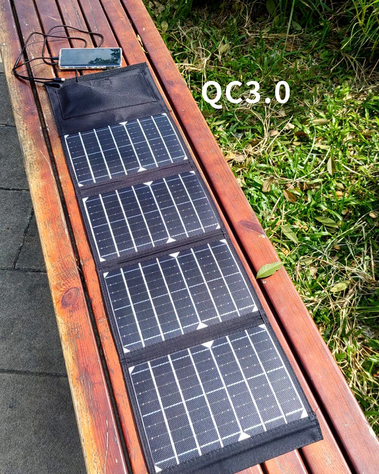 50W-6 портативная складная солнечная зарядная доска