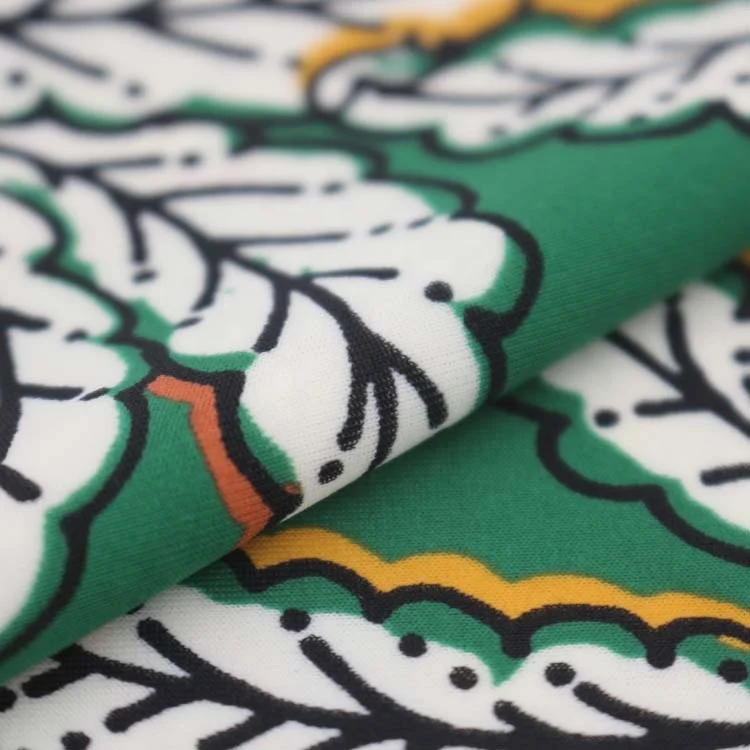 Eco Friendly Recycled Nylon Knit Jersey China Breathable Elastane Swimwear Activewear Fabric