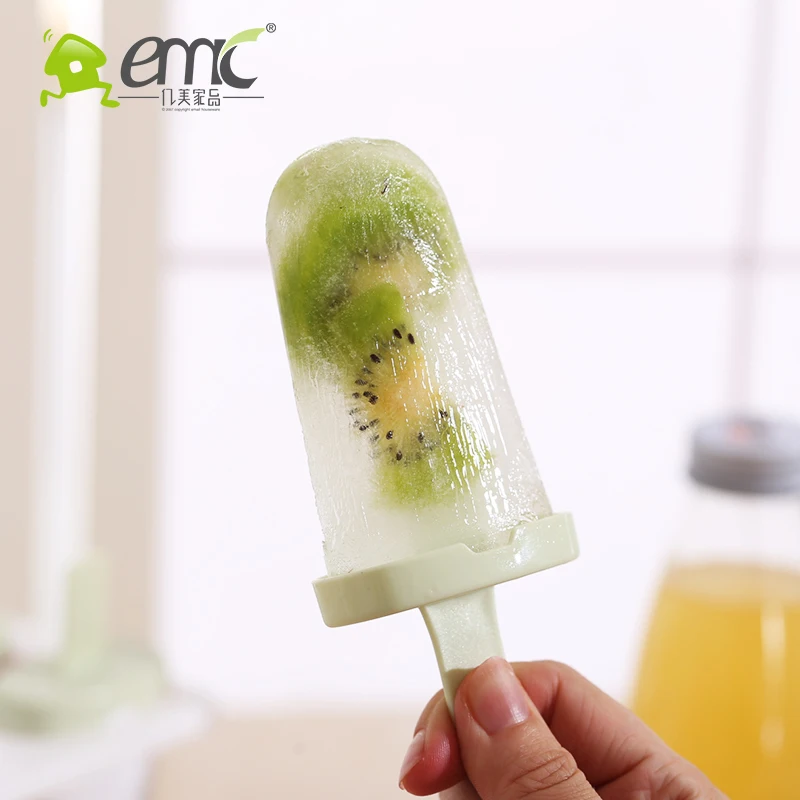 BPA Free Handmade Plastic Popsicle Ice Pop Mold Ice Cream Sticks Maker with Tray