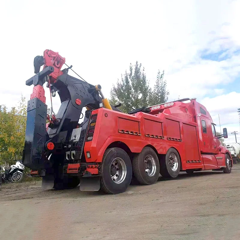 Hot sale European style tow trucks rolling door carriage Metro 35ton tow truck