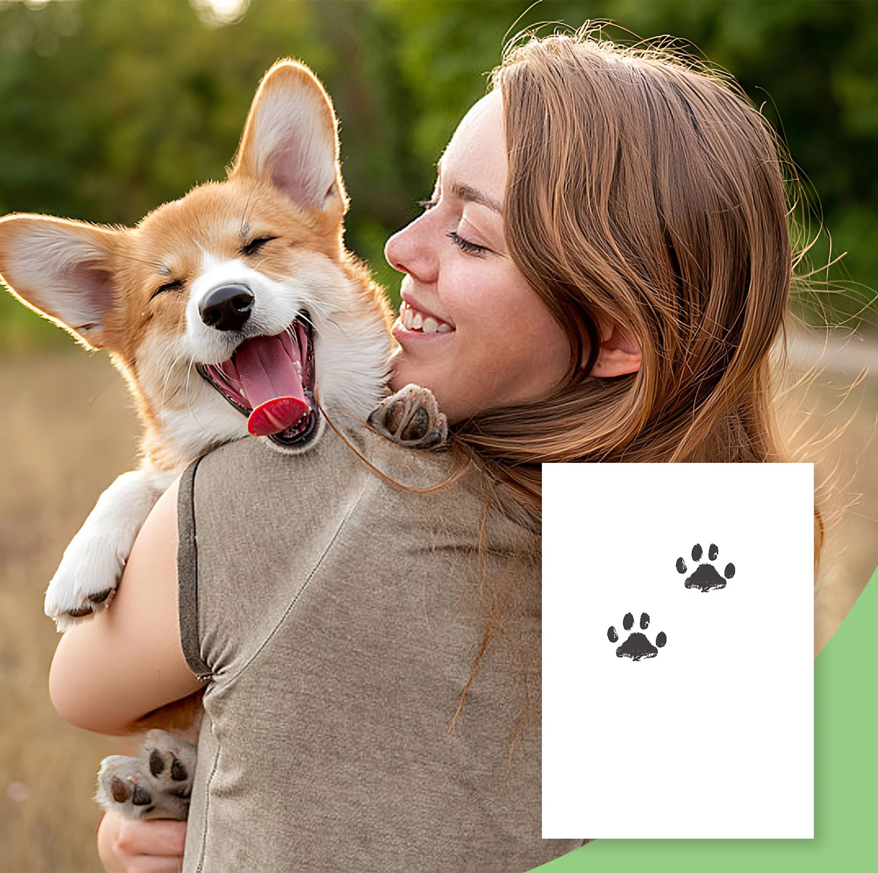 14 Sets Baby Inkless Milestone Cards Dog or Cat Pet Paw Print Kit Newborn 14 Ink Pad Hand And Footprint Baby Inkless Print Kit