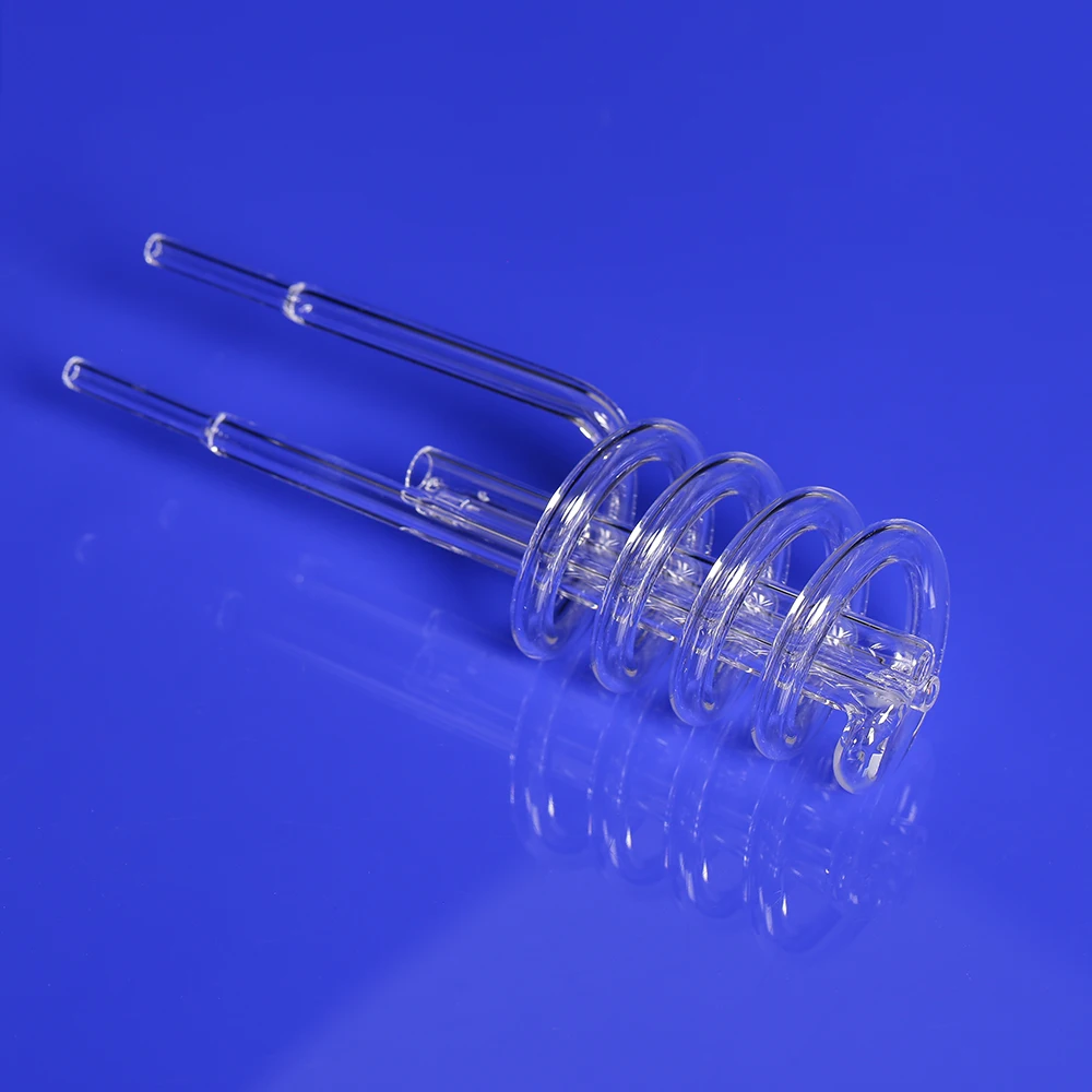 Clear Spiral Quartz Tube and Helix Quartz Tube with Further Process