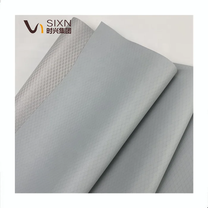 200D 100% Polyester Oxford Waterproof PU Coated Stock Lot Of Oxford Flame Fur Retardant Fabric For Umbrella