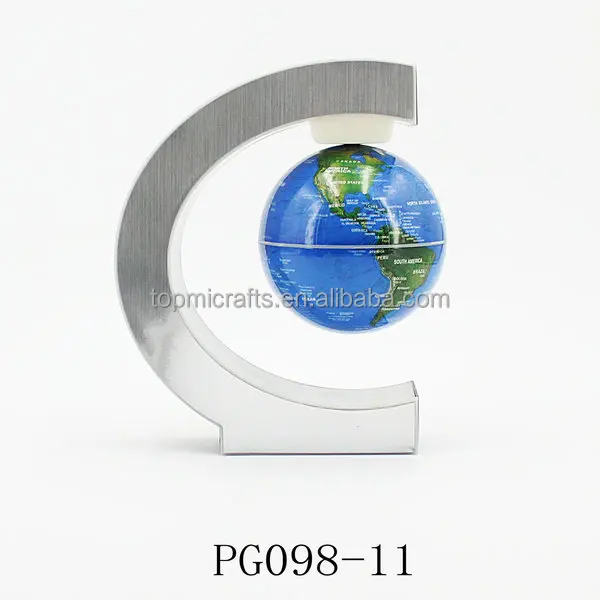 Заводская поставка магнитная левитация плавающая карта мира ПВХ глобус для подарка украшения дома