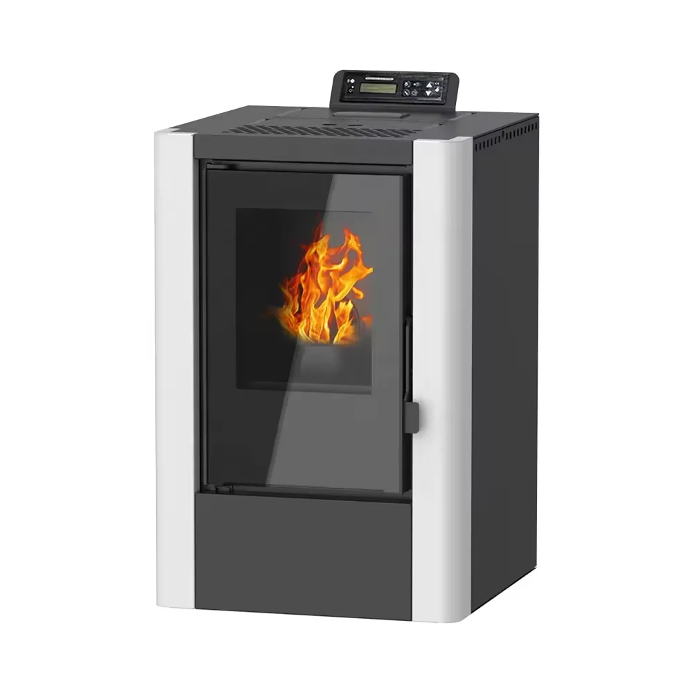 Modern Indoor Multi-Fuel Stove Pellet and Wood Burning Heater Cast Iron for Outdoor Application Heating with Firewood
