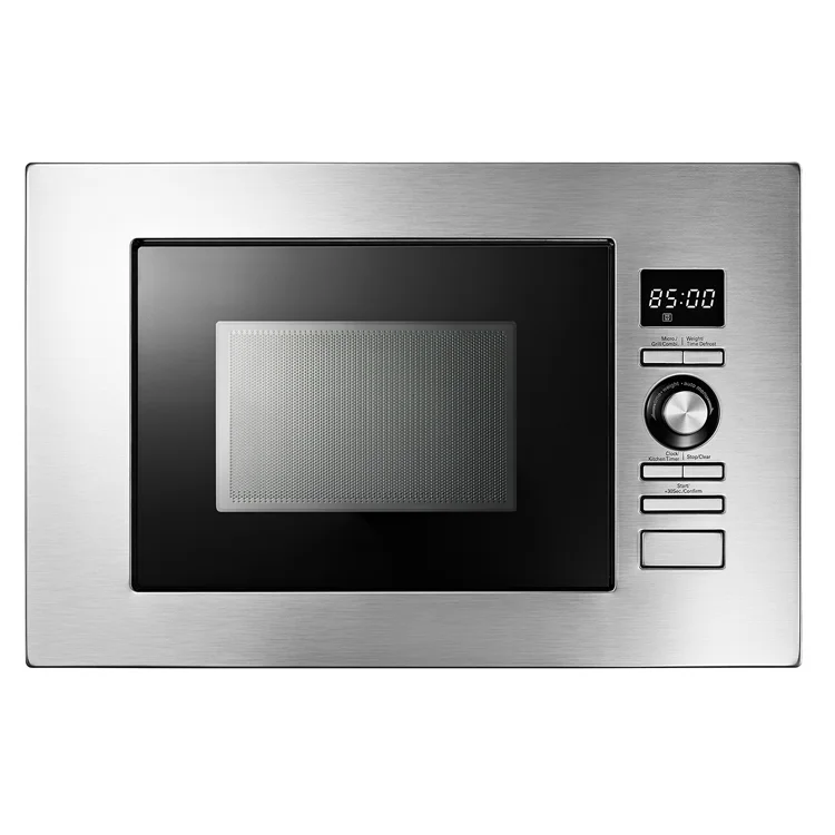 Бытовая техника встроенная микроволновая печь из нержавеющей стали емкостью 25 л с отделкой кухонная