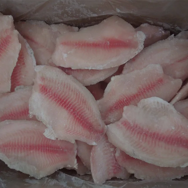 Морепродукты Tilapia рыба Замороженное Филе Oreochromis Niloticus