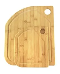 Factory Customizable Non-toxic Safety Bamboo Wooden Cutting Block Chopping Board For Kitchen