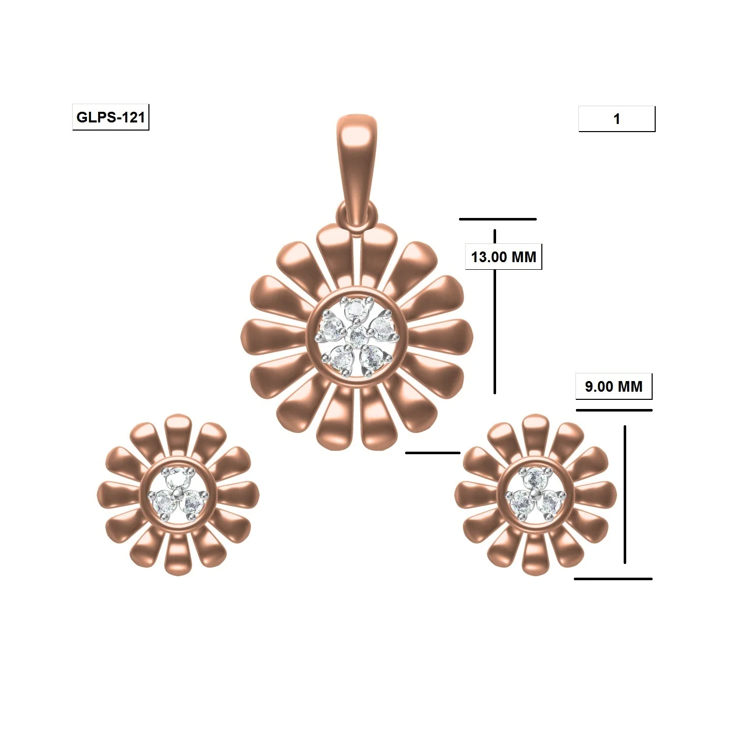 
High Quality Antique Gift 18K Rose Gold Cross Natural Diamond,Ruby Stone, Crystal, Cvd-Hpht Diamond Pendants in Cheapest price 