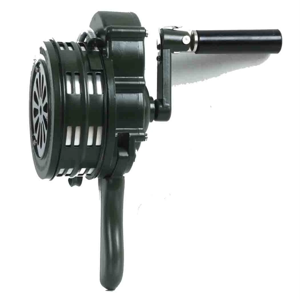 Hand Crank Siren LK-100 with metal signal alarm siren,manual sirens,alarm signal sirens