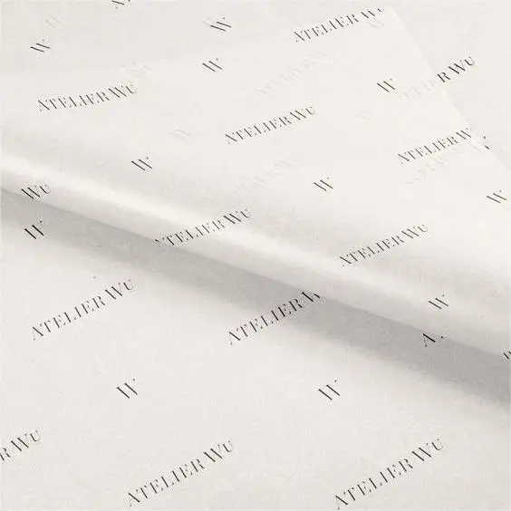 Best Quality Custom logo printing 17-40g  clothes / food wrapping paper for packaging