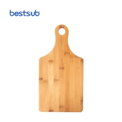 BestSub оптовая торговля деревянная лазерная гравировка бутылки вина формы бамбуковая разделочная доска DK-BBC01