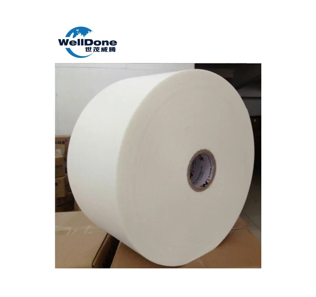 Rapid Absorption Embossed Airlaid Paper , Airlaid Paper for Sanitary Pad