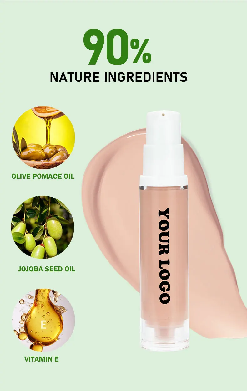 Private Label Eye Shadow Eyeshadow Primer Custom Cosmetics Makeup Matte Vegan Waterproof Eyeshadow Base