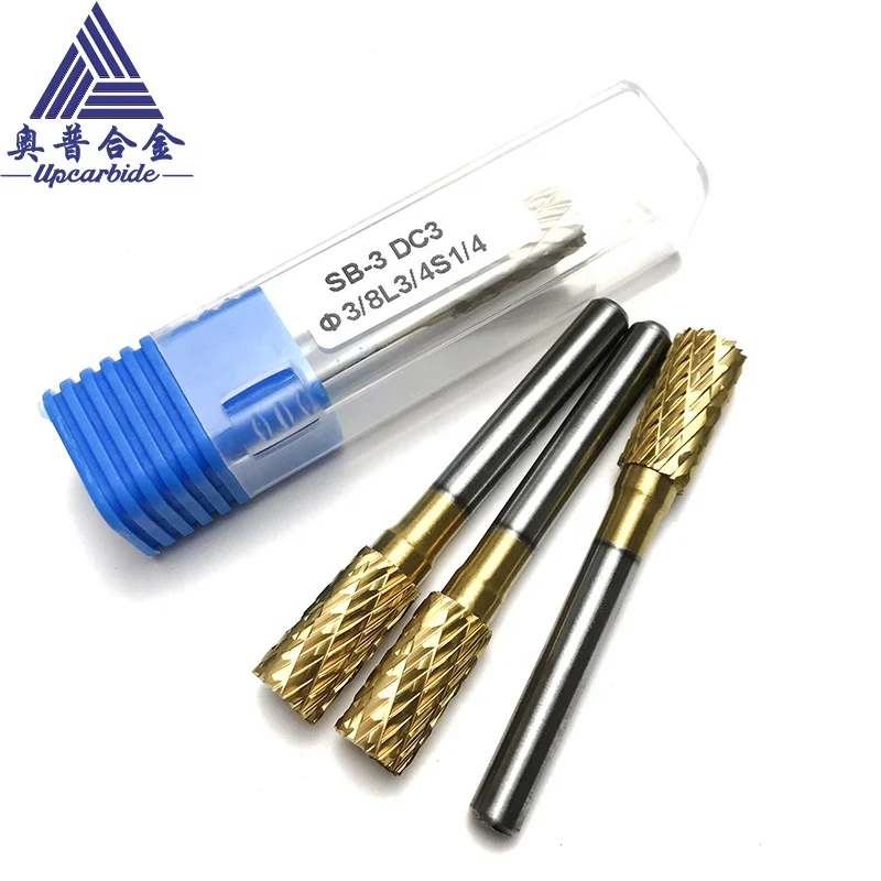 factory wholesale B shape carbide burring bits good carbide rotary burr manufacturer
