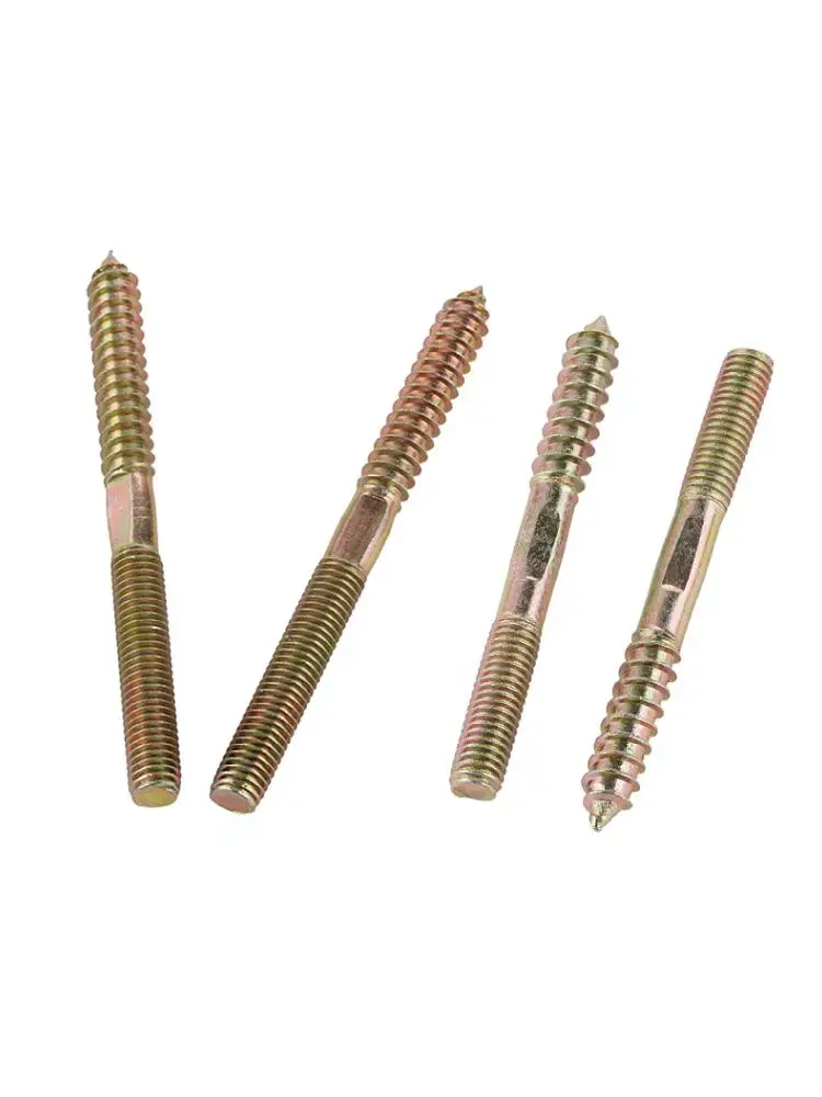Double-Head Teeth Self-Attacking Screws for Furniture Sofa Stairs-M4M5M6M8M10 Sizes Available