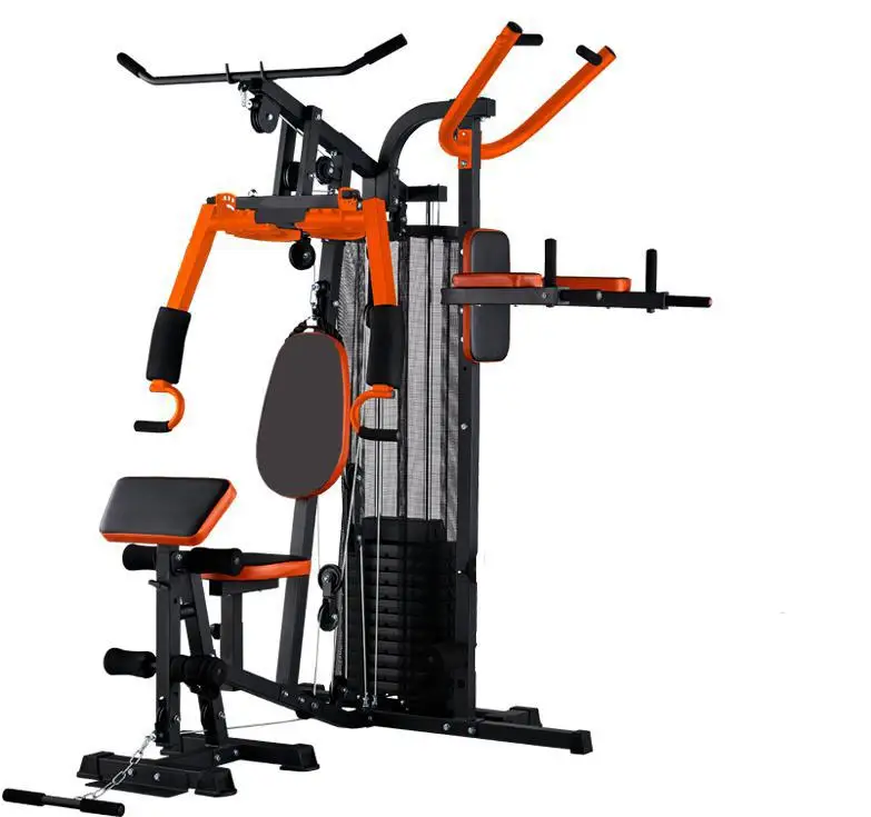 Best-selling worldwide Deluxe Gym Exercise Fitness Sports Equipment multifunctional station with 45kg weight stacks