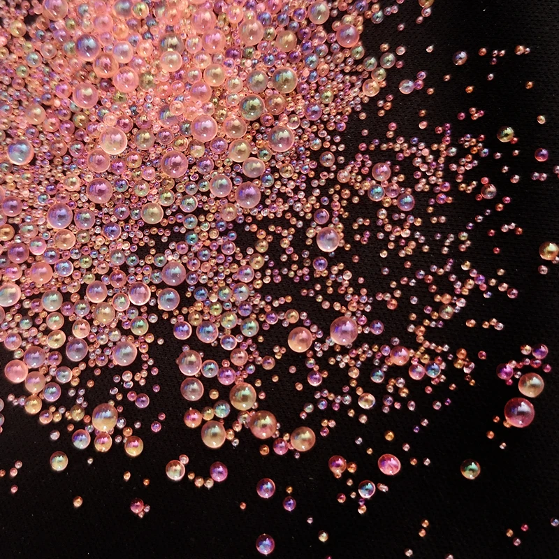 450g Micro Caviar Strass Glass Nail Beads Art 3D Decorations Micro Nail Caviar Pixie Crystals for Nails DIY