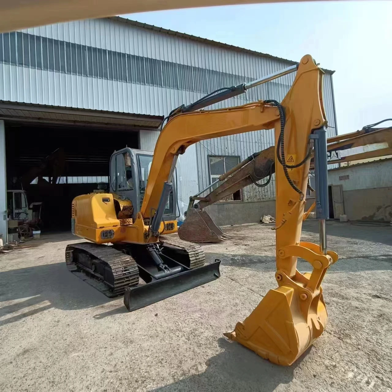 Efficient Heavy Construction Equipment used pc200 excavator for komatsu