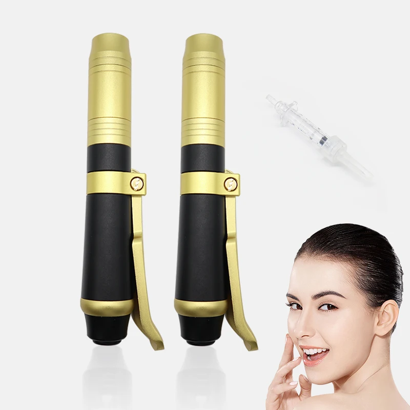 Гиалуроновая ручка с регулируемым давлением без иглы для мезотерапии, для улучшения груди и ягодиц