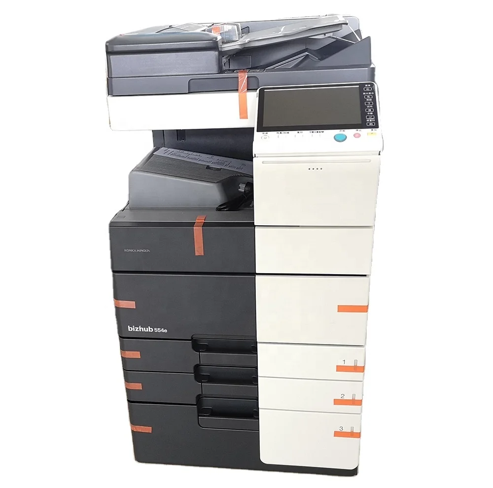 Wholesale Used Refurbished Photocopier Remanufactured USA Colour Copier Good Working C454 C454e C554 C554e Printer