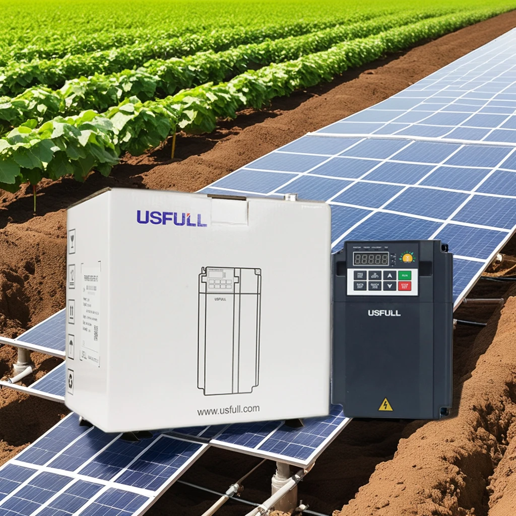USFULL solar pump inverter 0.75kW to 315kW 220V/380V single phase three phase MPPT  solar water pump inverter