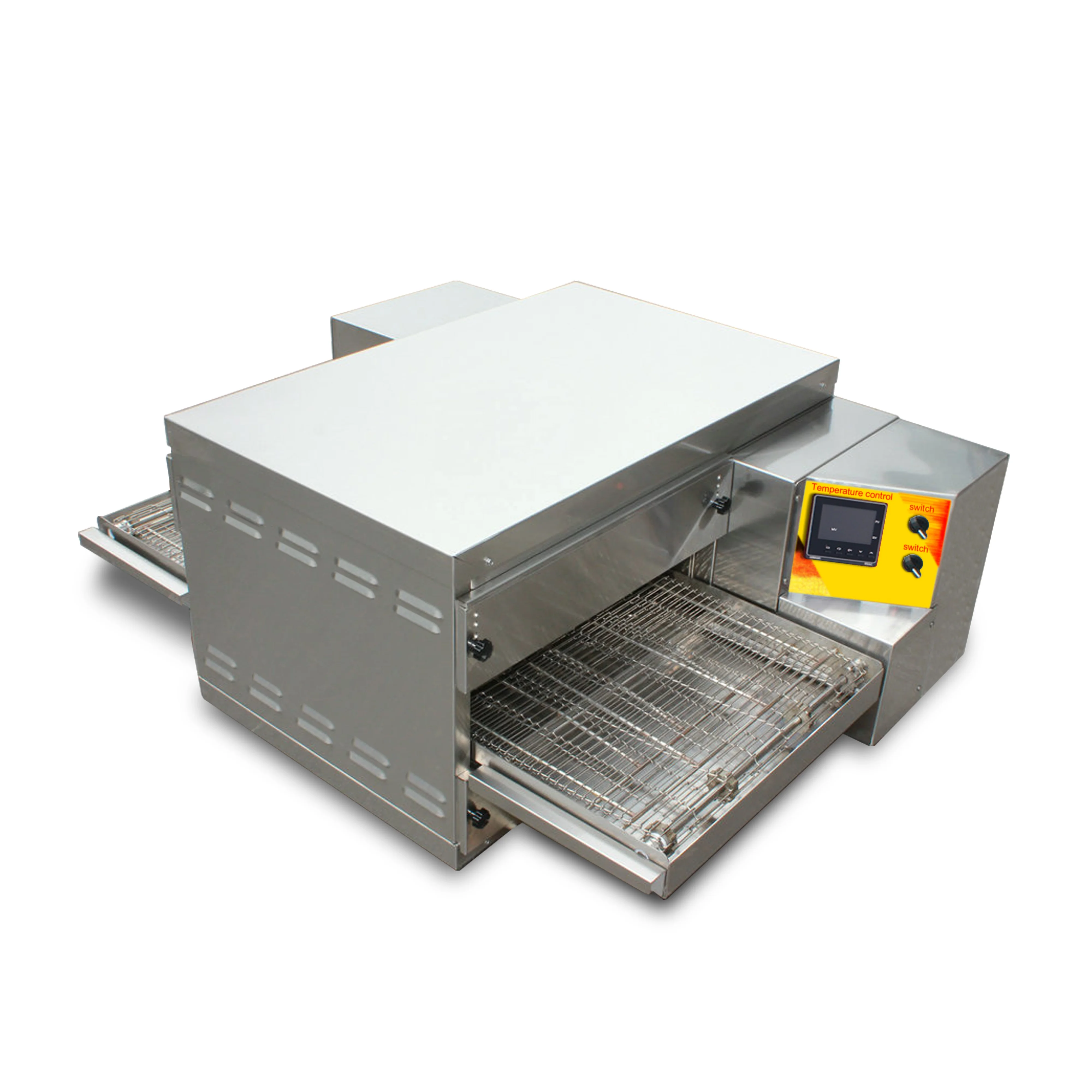 Коммерческая печь для пиццы, электрическая машина для пиццы, быстрый конвейер, пекарские духовки для пиццы с CE