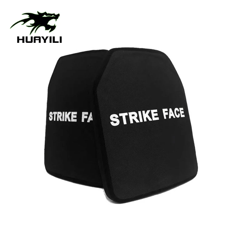 Body Armor Insert Panel Bulletproof Plate Boron Carbide Ceramic Tiles NIJ III/IIIA/IV Bulletproof Alumina Silicon Carbide Plate