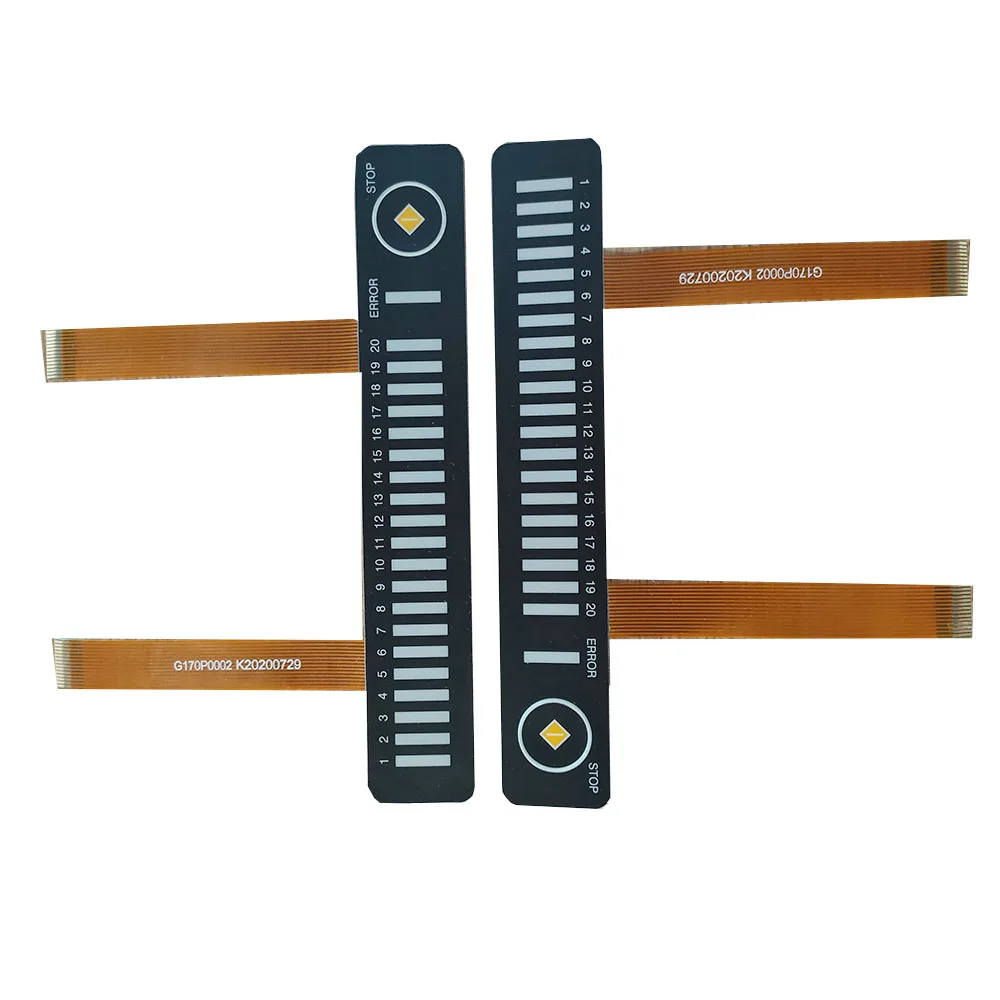 high quality golden supplier smd switch membrane flat flexible switches