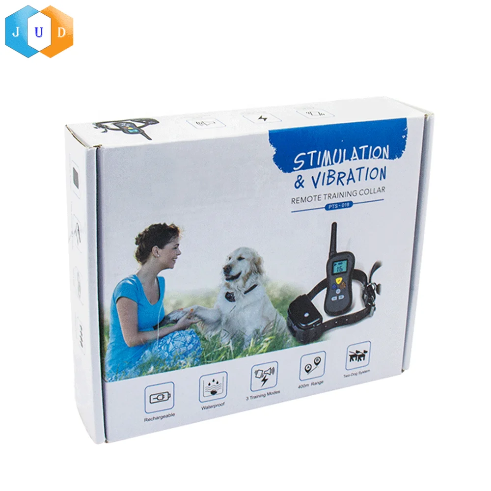 2022 Waterproof 2 Dog Training Collar, 450 Yards Remote Controlled Dog Training Collar, 16 Levels Dog Electronic Shock E Collar